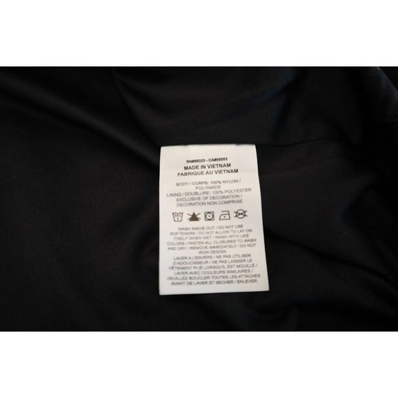 Nike DQ5005-010 Men's Sz Medium Black Coaches Loose Fit Windbreaker Jacket - Picture 6 of 8